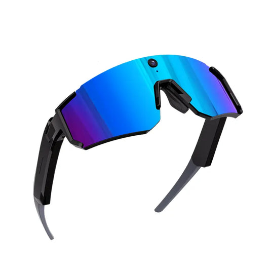 2K Smart Sports Sunglasses with Camera, Bluetooth Audio & AI Assistant