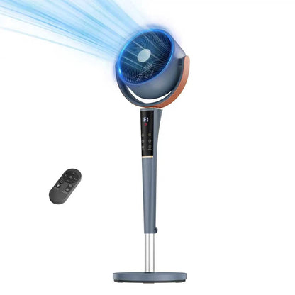 Ultra Quiet Standing Fan with Remote 15 Speed Settings Wide Oscillation Timer Adjustable Airflow